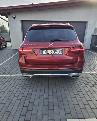 Mercedes-Benz GLC cena 139600 przebieg: 101000, rok produkcji 2016 z Michałowo małe 254